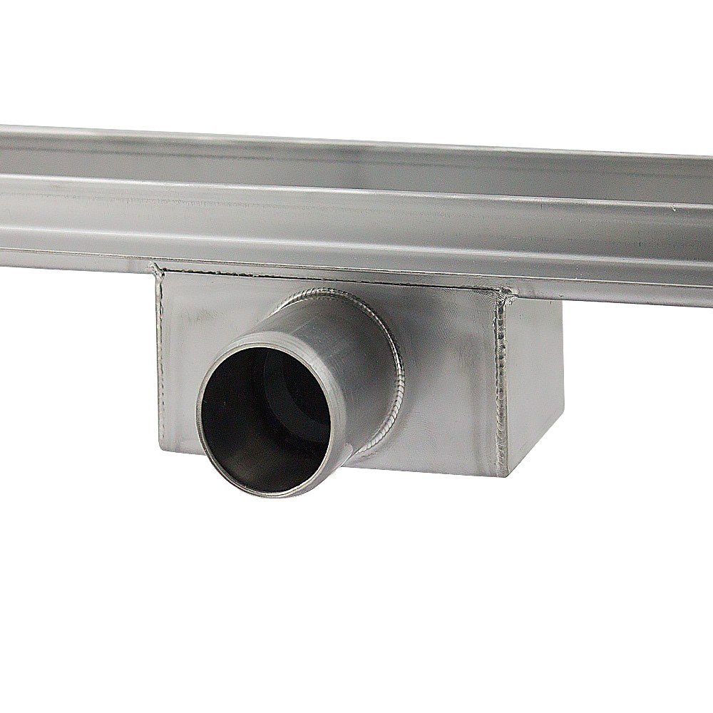 Sprchový lineární žlab 90cm nerezová ocel vpusť se sifonem Streifen M16857